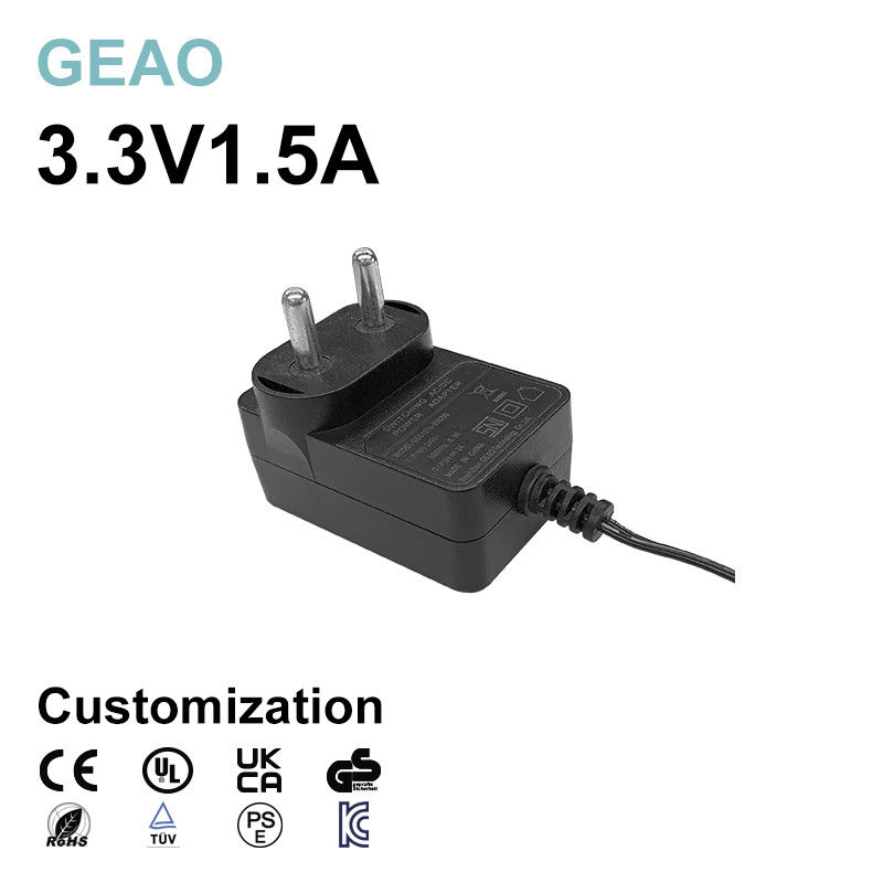 3.3V 1.5A Δυναμικοί προσαρμογείς για τοίχο για αρχικό μασάζ ποδιών Χριστουγεννιάτικο δέντρο θερμαινόμενη κουβέρτα Showroom