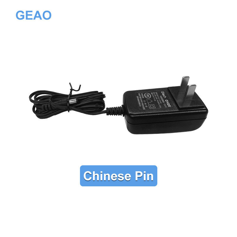18W 9V 1.3A Wall Mount Power Supply Adaptor 10%-90%RH Humidity