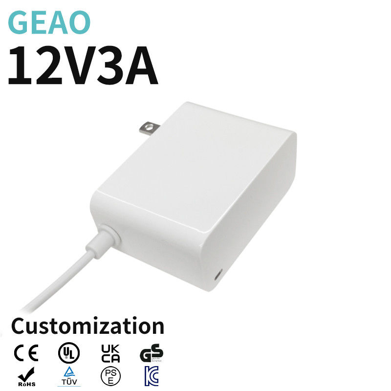 12V 3A AC Power Adapter cho máy dò khói Set Top Box Lg LCD Monitor Hoverboard Segway