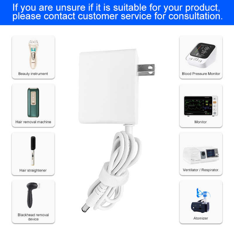 Desktop 12v 3a Wall Mount Power Adapters 100VAC - 240VAC Input Voltage CCC