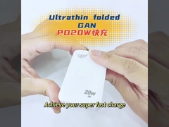 peso leggero portatile dell'adattatore di potere di USB del caricatore veloce del palladio di 5V 3A GaN 20W